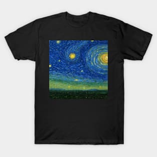 starry night art T-Shirt